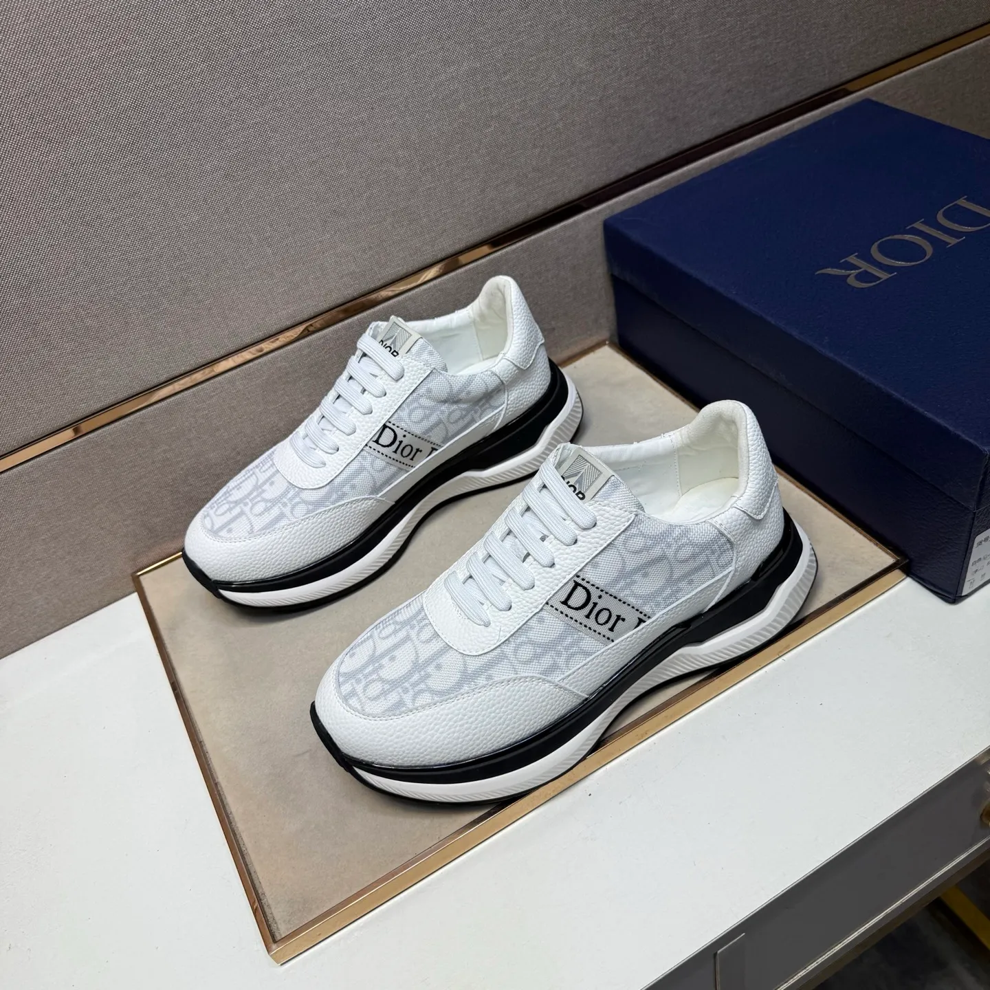 Men's men's shoes 💰pp462 [Dior~] Men's casual shoes 2025z cabinet sales simultaneously 🔶Size: 38-44 #️⃣ 🔷3 colors🔜The upper is made of multi-material splicing➕Mesh lining, comfortable and breathable, sole: original comfortable and wear-resistant outsole, ⚠️real thing📱photographed🎬real thing is better📢📢📢